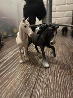 Schleich Shire Paarden Set, Ophalen of Verzenden, Zo goed als nieuw, Overige typen