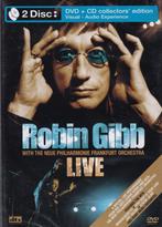 Te koop dvd+cd robin gibb live (the bee gees) Nieuw in verpa, Alle leeftijden, Ophalen of Verzenden, Nieuw in verpakking, Muziek en Concerten