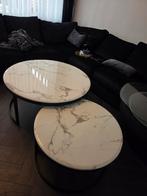 Marmeren Salontafel Set - zo goed als nieuw, Huis en Inrichting, Ophalen