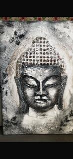 Groot boedha schilderij 3 D, Ophalen of Verzenden, Zo goed als nieuw