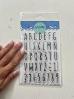 Sweet Moma Alfabet Clearstamp Set, Hobby en Vrije tijd, Stempelen, Ophalen of Verzenden, Nieuw, Clearstamp
