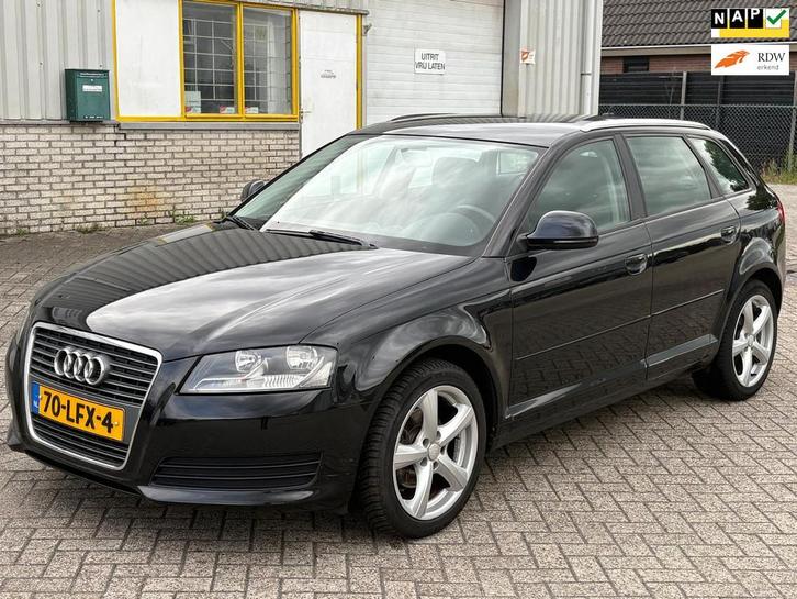 Audi A3 Sportback 1.4 TFSI 125 PK 6 BAK Bj 2010 Attraction S, Auto's, Audi, Bedrijf, Te koop, A3, ABS, Airbags, Airconditioning