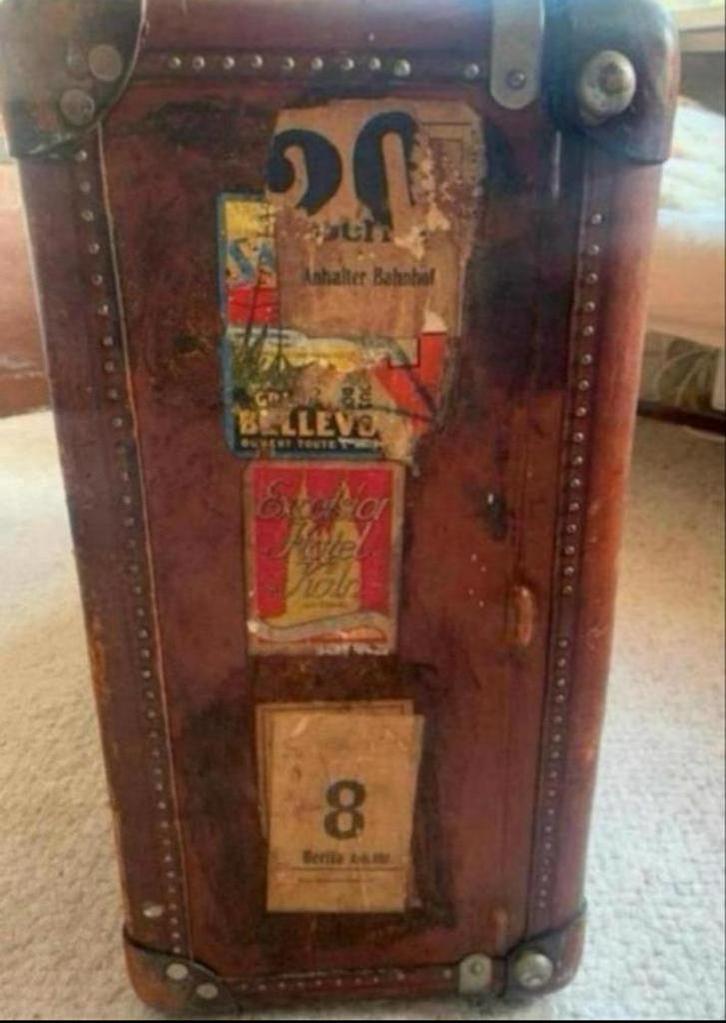 Antieke Rosenhain Hutkoffer Berlijn (1925-40), Antiek en Kunst, Antiek | Woonaccessoires, Ophalen