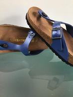 GRATIS VERZENDEN | BIRKENSTOCK Gizeh blauwe slippers 37, Kleding | Dames, Schoenen, Slippers, Zo goed als nieuw, Birkenstock, Verzenden