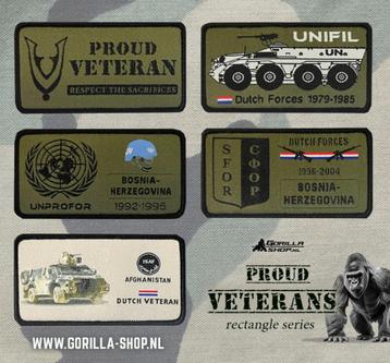 Veteranenpatches beschikbaar voor biedingen