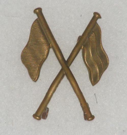 WWII Brits Leger Signals Embleem, Verzamelen, Militaria | Tweede Wereldoorlog, Landmacht, Embleem of Badge, Engeland, Verzenden