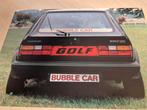 Bubble car brochure Volkswagen Golf 1 GTI tuner spoilers, Boeken, Ophalen of Verzenden, Zo goed als nieuw, Volkswagen