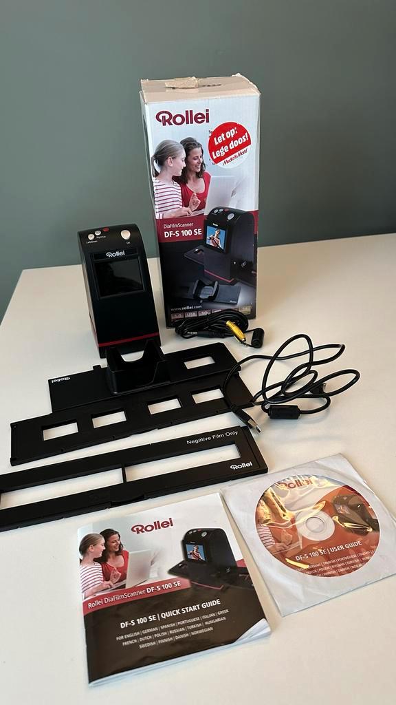Rollei DF-S 100 SE DiaFilmScanner, Computers en Software, Scanners, Zo goed als nieuw, Diascanner, Ophalen of Verzenden