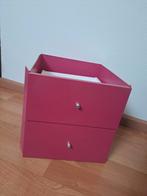 Inzet lades en deur (roze & zwart), Huis en Inrichting, Ophalen, 25 tot 50 cm, Minder dan 100 cm