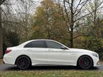 Mercedes-Benz C-Klasse AMG 63 S Akrapovic (bj 2015), Auto's, Achterwielaandrijving, Gebruikt, 510 pk, Wit