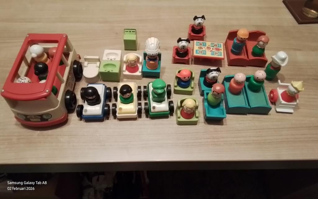Vintage Fisher Price Set, Ophalen of Verzenden, Gebruikt, Jongen of Meisje