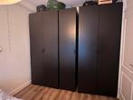 Ikea Pax Kledingkast zwart, Huis en Inrichting, Ophalen, Gebruikt, 200 cm of meer, 200 cm of meer