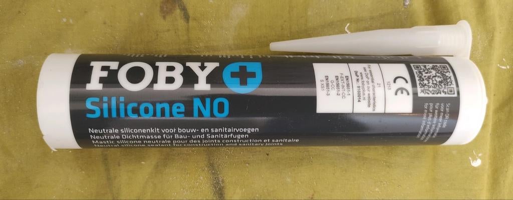 Siliconenkit grijs transparant, Ophalen, Nieuw