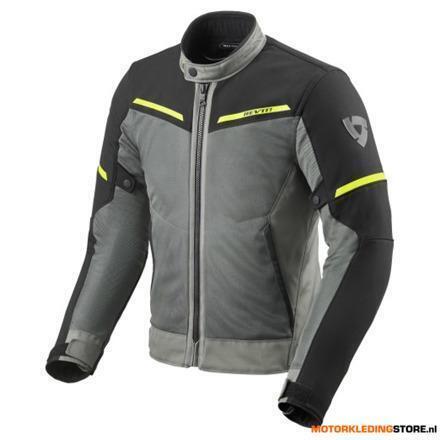 REVIT! Airwave 3 doorwaai motorjas, Grijs-Zwart, Motoren, Kleding | Motorkleding, Nieuw met kaartje, Ophalen of Verzenden