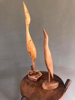 Vintage houten roerdomp, Antiek en Kunst, Ophalen of Verzenden