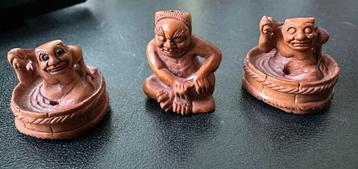 Ojimes in buxushout van Oni demon beschikbaar voor biedingen