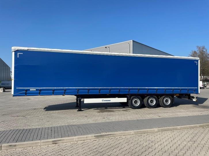 Nieuwe Krone schuifzeil trailer BPW schijfrem Michelin, Auto's, Vrachtwagens, Bedrijf, Aanhangers en Opleggers, BTW verrekenbaar