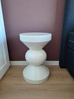 2x Xenos Diabolo Bijzettafel - ø33x50 cm - Wit, Ophalen, Kunststof, Gebruikt, Wit