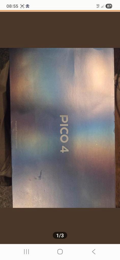 Pico VR 4 bril - Zo goed als nieuw!, Spelcomputers en Games, Virtual Reality, Zo goed als nieuw, Overige platformen, VR-bril, Ophalen