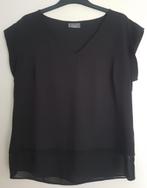 Dames Blouseshirt Zwart, Verzenden, Maat 42/44 (L), Zo goed als nieuw, Yessica