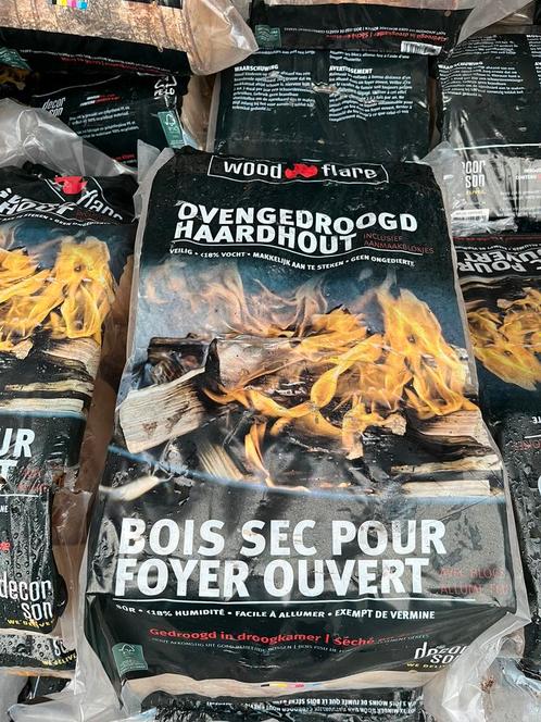 Woodflare haardhout kachelhout ovengedroogd  10+1 gratis!, Tuin en Terras, Haardhout, Berkenhout, Ophalen of Verzenden