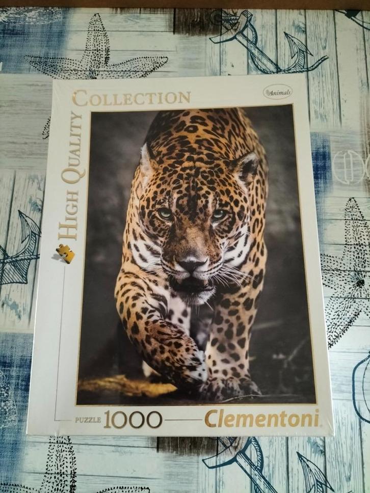 Nieuwe Panter High Quality Collection puzzel in plastic 1000, Hobby en Vrije tijd, Denksport en Puzzels, Nieuw, Legpuzzel, 500 t/m 1500 stukjes