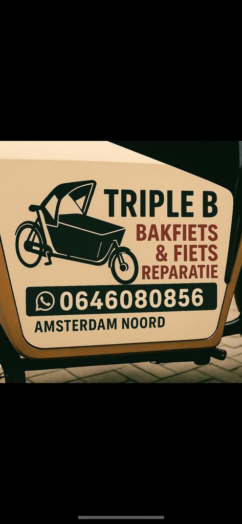 Fietsenmaker & Fatbikes Amsterdam noord, Fietsen en Brommers, Fietsaccessoires | Aanhangers en Karren, Zo goed als nieuw, 80 kg of meer