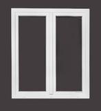 Kunststof draai-draaikiep kozijn b130 x h150 RAL9016, Doe-het-zelf en Verbouw, Kozijnen en Schuifpuien, Kunststof, Overige typen