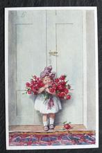 Ze heeft een bos rozen maar de deur is dicht, 1925, Feiertag, Verzenden, 1920 tot 1940, Ongelopen, Kinderen