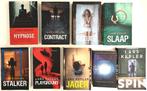 9 thrillers van Lars Kepler: oa Jager Lazarus Spin., Ophalen of Verzenden, Zo goed als nieuw, Nederland