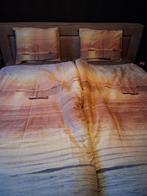 Set van 2 x 1 persoons dekbedovertrek met 2 x kussen sloop, Ophalen of Verzenden, Zo goed als nieuw, Eenpersoons, Dekbedovertrek