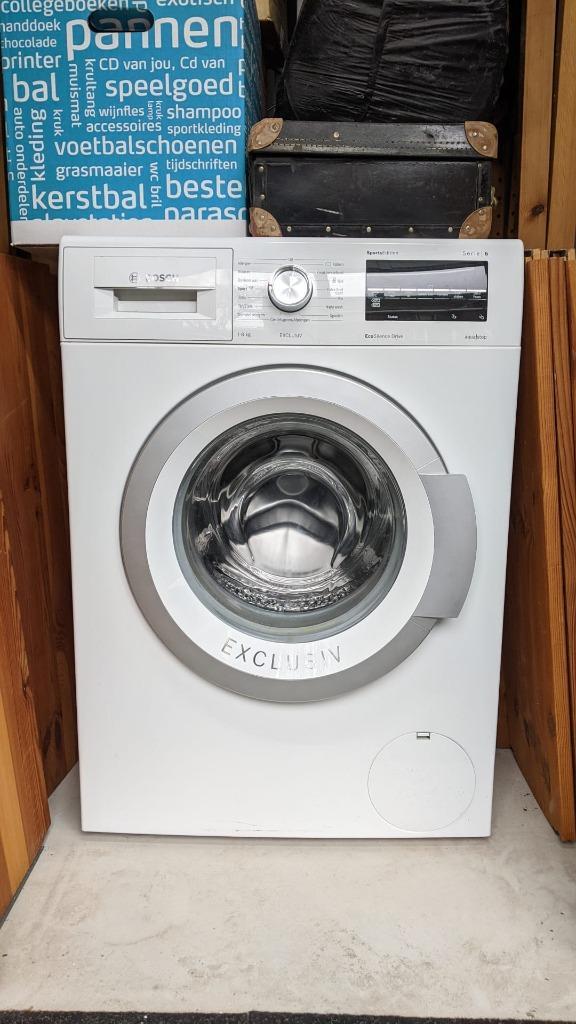 Bosch WAU28T95NL Exclusiv wasmachine met 9 kg. vulgewicht, Witgoed en Apparatuur, Wasmachines, Gebruikt, Voorlader, 8 tot 10 kg