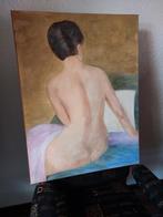 Naaktstudie op doek, Ophalen