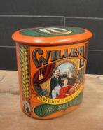 OUD BROCANT "WILLEM II WILDE HAVANA" BLIK, Ophalen of Verzenden, Gebruikt, Tabaksdoos of Verpakking