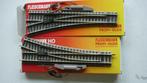 2 Fleischmann H0 6170 + 6171 elektrische profiwissels in ovp, Hobby en Vrije tijd, Modeltreinen | H0, Wisselstroom, Gebruikt, Fleischmann