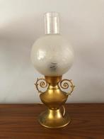 Tafellamp, Hollywood, verguld metaal, vintage, jr 70/80, Antiek en Kunst, Antiek | Lampen, Ophalen of Verzenden