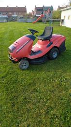 HVC T13-85 HD LUX Zitmaaier motor kapot!, Tuin en Terras, Grasmaaiers, Ophalen, Cirkelmaaier, Gebruikt, Opvangbak