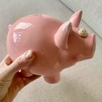 Leuk GROOT spaarvarken (aardewerk) - In goede staat, Verzamelen, Spaarpotten, Ophalen of Verzenden, Zo goed als nieuw, Steen, Aardewerk of Keramiek