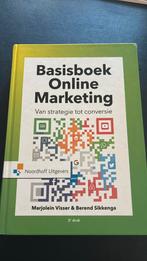 Basisboek online marketing 3e druk, Marjolein Visser; Berend Sikkenga, Verzenden, Zo goed als nieuw, Economie en Marketing