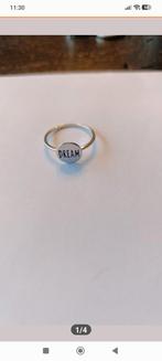 925 zilveren ring DREAM maat 18, 18 tot 19, Ophalen of Verzenden, Zo goed als nieuw, Dame