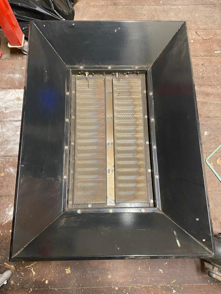 Alke Terrasverwarmer - Loodsverwarming - Gasheater, Tuin en Terras, Terrasverwarmers, Gebruikt, Gas, Plafond, Ophalen