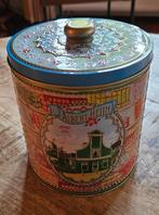 Nostalgisch Albert Heijn blik 125 jr. Jubileum, 15 x 13,5cm!, Ophalen of Verzenden, Nieuw, Koek(jes), Overige merken