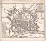 Zutphen Naauwkeurig Plan der Stad Plattegrond H.d. Leth 1745, Antiek en Kunst, Kunst | Etsen en Gravures, Ophalen of Verzenden