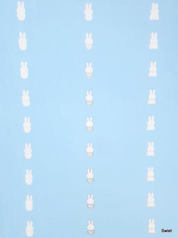 6749 Vintage retro nijntje dick bruna behang behangpapier  beschikbaar voor biedingen