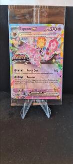 Espeon EX 034 STAMPED SEALED Prismatic Evolutions, Ophalen of Verzenden, Zo goed als nieuw