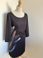 Lizzy&Coco maat XL leuke retro jurk 2625, Kleding | Dames, Jurken, Zwart, Ophalen of Verzenden, Zo goed als nieuw, Knielengte