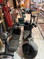 2x Elektrische Fat Tire Steps/Scooters met Zitje, Fietsen en Brommers, Ophalen of Verzenden, Gebruikt, Elektrische step (E-scooter)