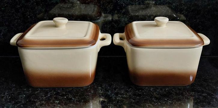 Le Creuset style ,ovenbakjes, Huis en Inrichting, Keuken | Keukenbenodigdheden, Zo goed als nieuw, Ophalen of Verzenden