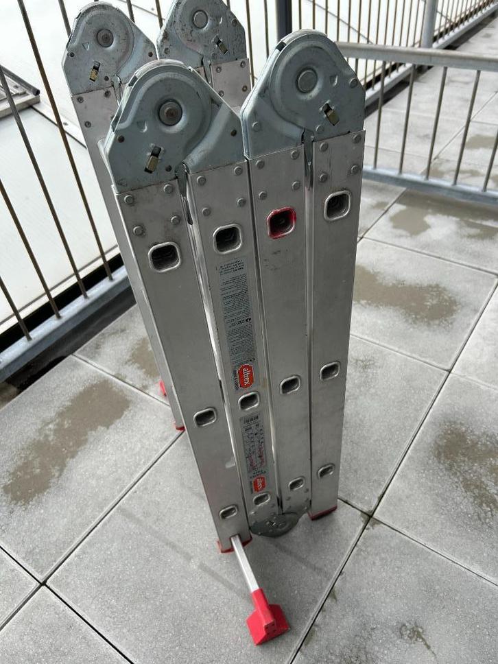 Ladder type multifuncioneel  4 x 3  Altrex. merk, Doe-het-zelf en Verbouw, Ladders en Trappen, Gebruikt, Ladder, 4 meter of meer
