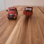 CHEVY TRUCK MET UITSCHIJFBARE 1 AS TRAILER & LADING BALKEN ., Verzenden, Zo goed als nieuw, Bus of Vrachtwagen, Overige merken